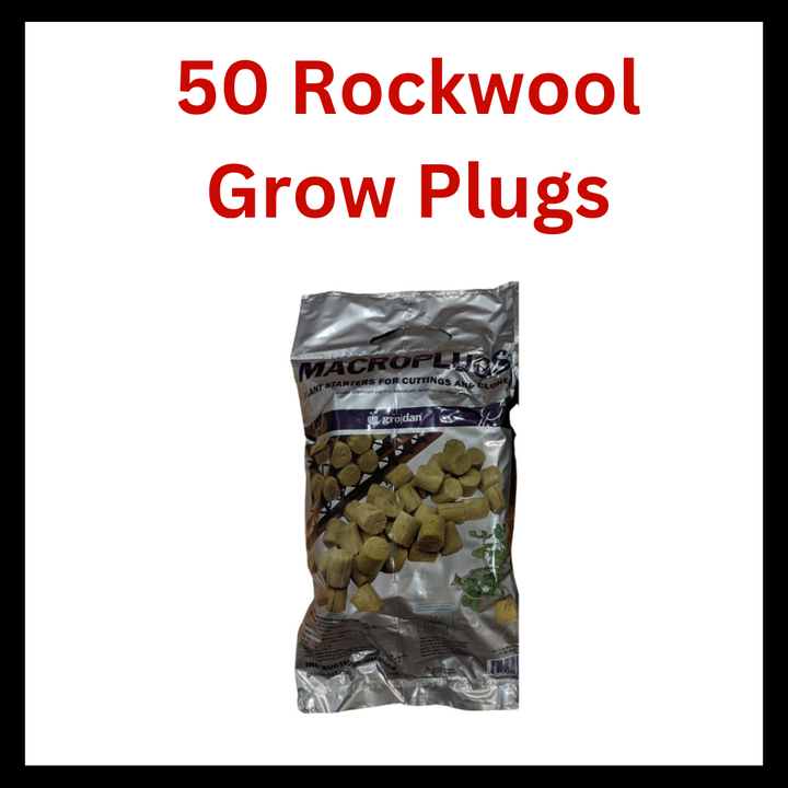 Grodan Macro Plugs with Slit 1.5" (Bag of 50)