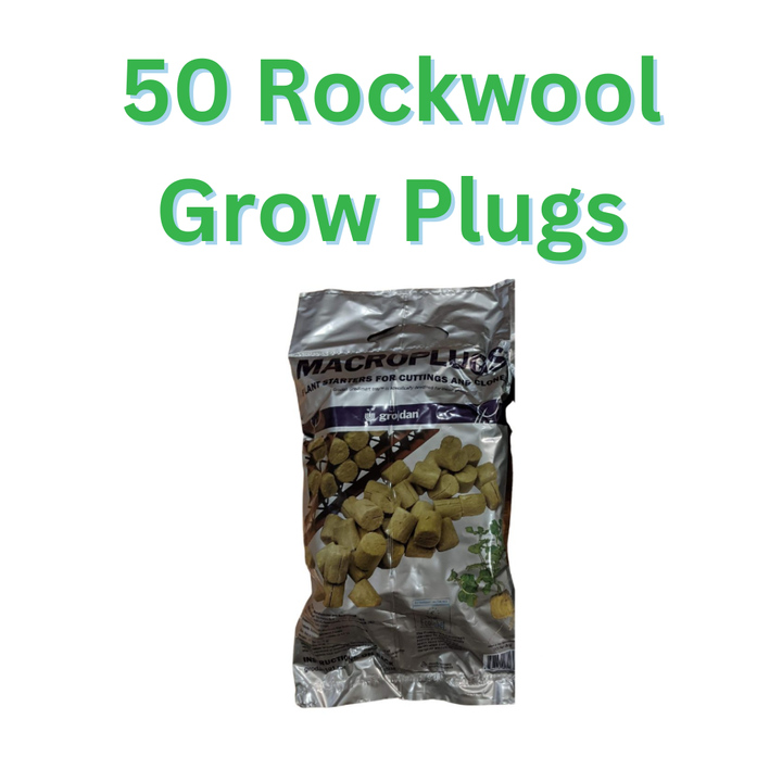 Grodan Macro Plugs with Slit 1.5" (Bag of 50)