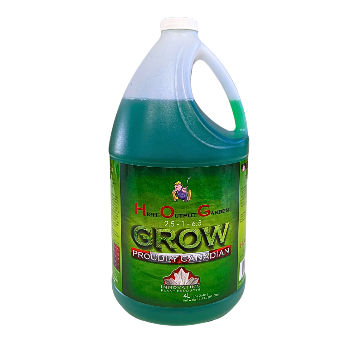 4 liter grow for vegetative growth