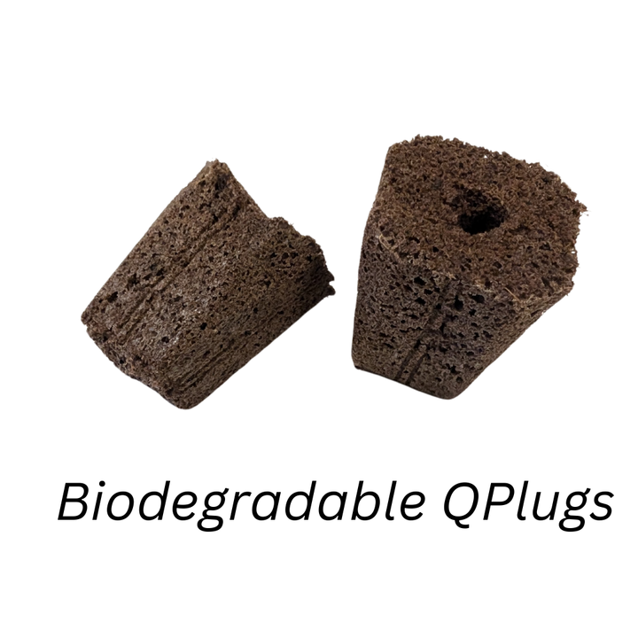 50 Biodegradable Qplugs