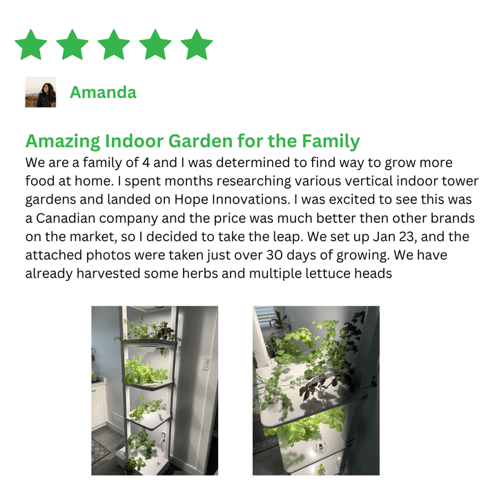 Basic Eden Tower customer review love the eden tower and worked incredible well. Best indoor garden ever