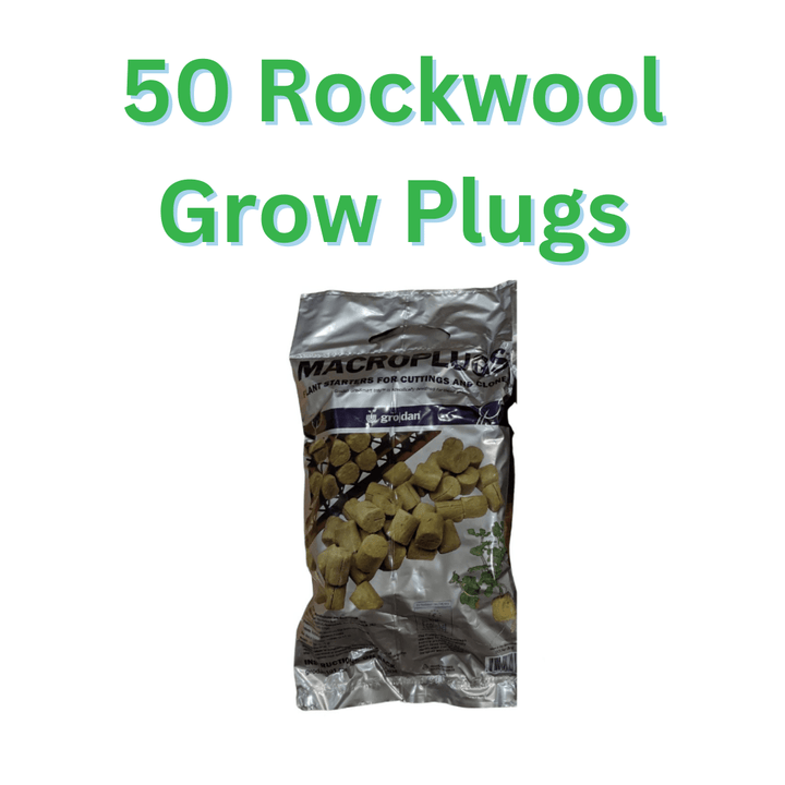 Rockwool Grow Plugs(Bag of 50) - Hope Innovations