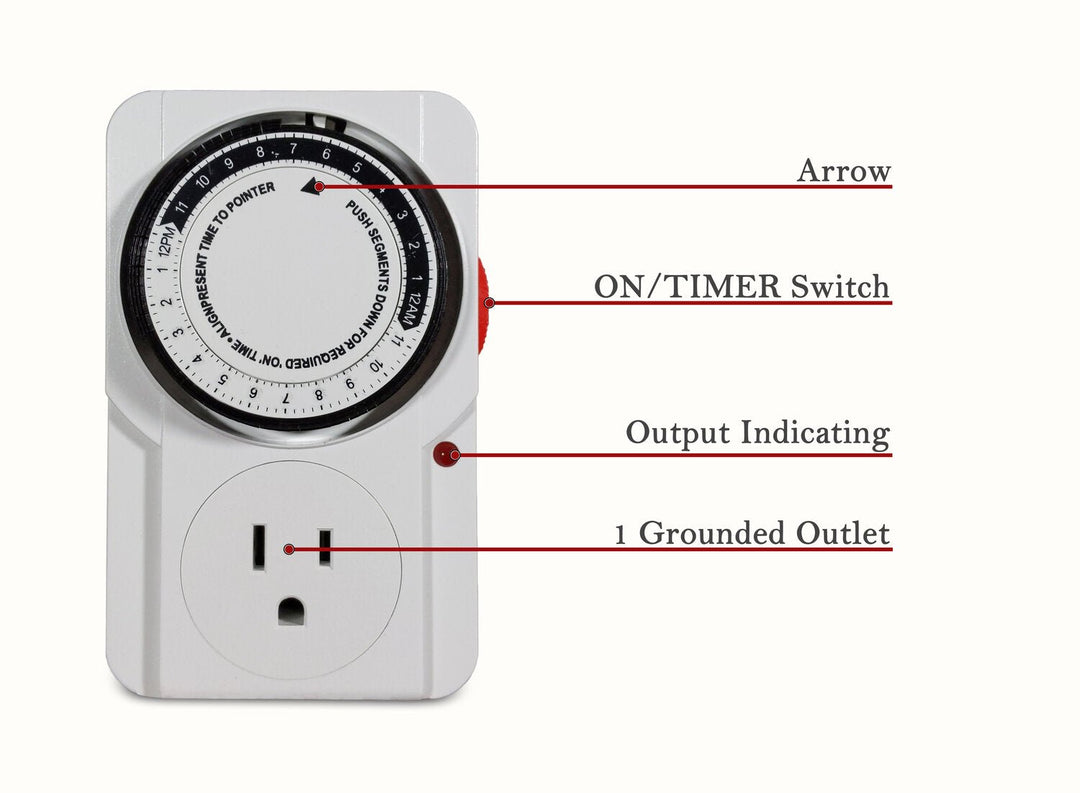 24 Hour Mechanical Timer - Hope Innovations