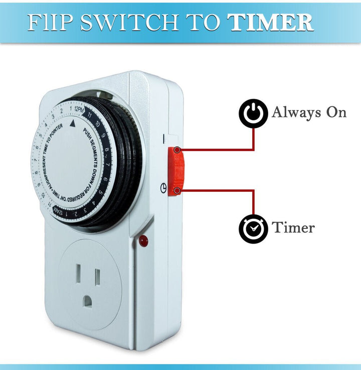 24 Hour Mechanical Timer - Hope Innovations